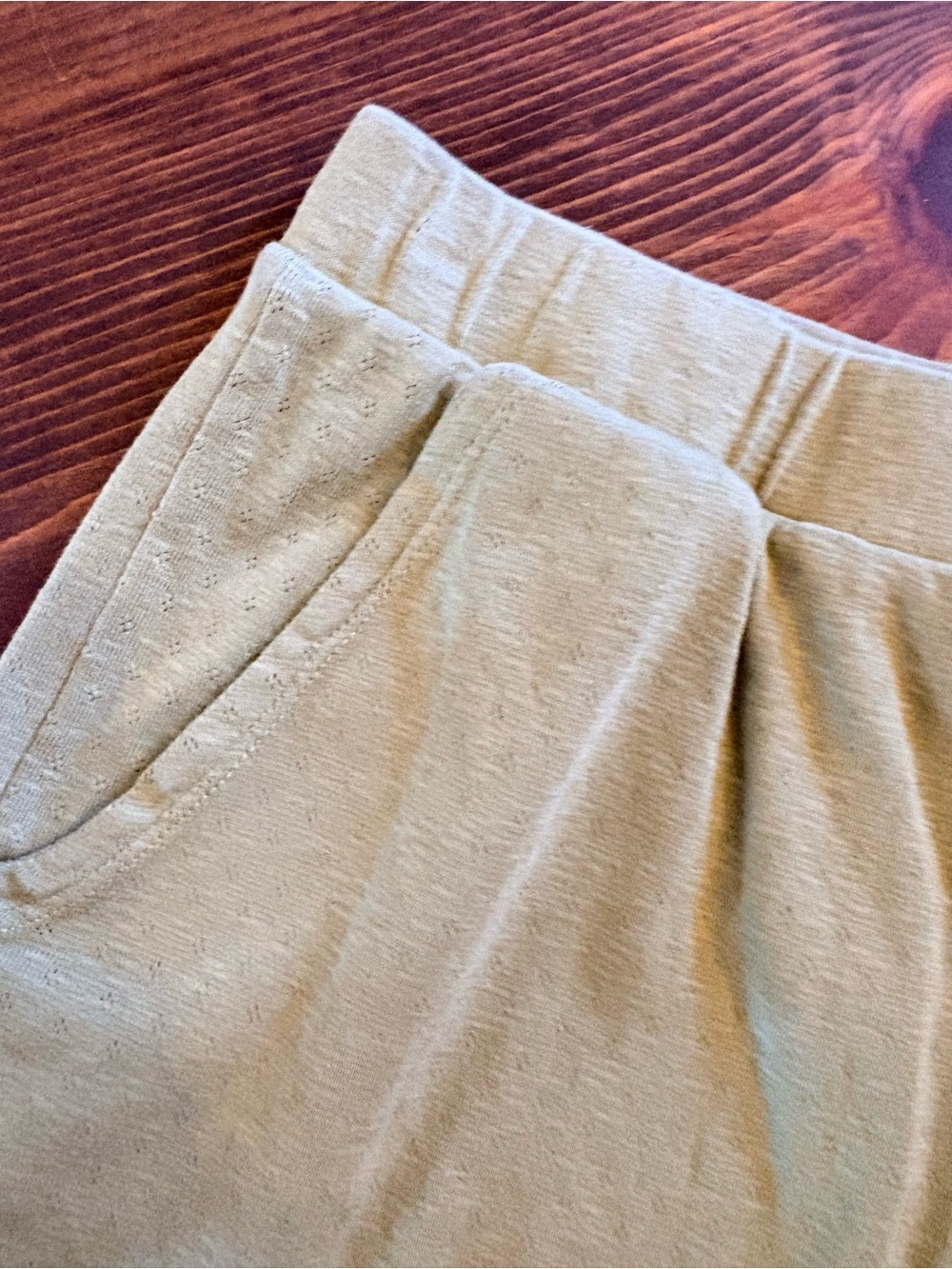 Roller Rabbit Green Knit Shorts - Picture 2 of 3
